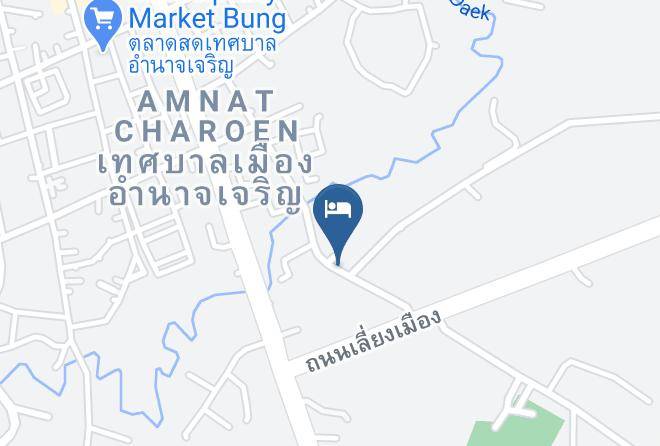 Amphoe Mueang Amnat Charoen - The C Hotel Amnat Charoen Maps