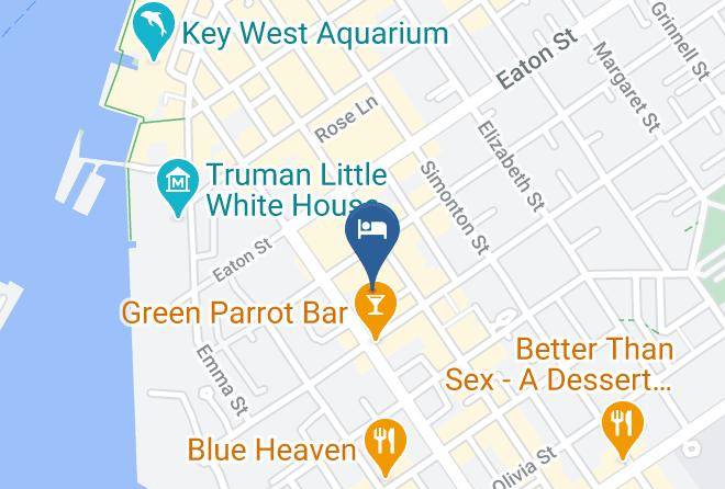 Monroe - The Cabana Inn Key West Maps