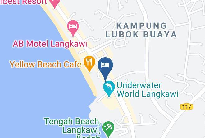 Langkawi - The Cabin Langkawi Maps