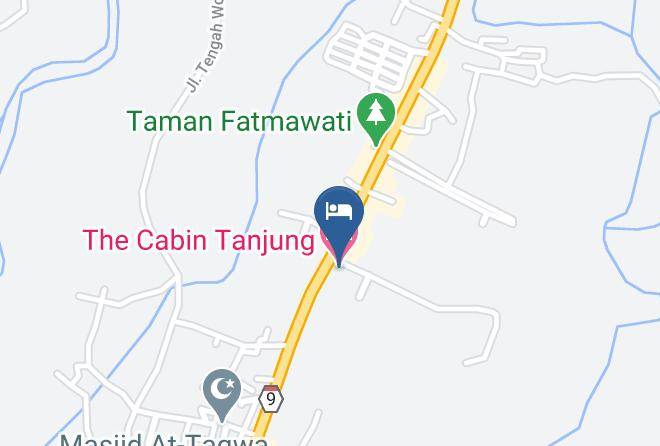 Wonosobo Regency - The Cabin Tanjung Hotel Maps
