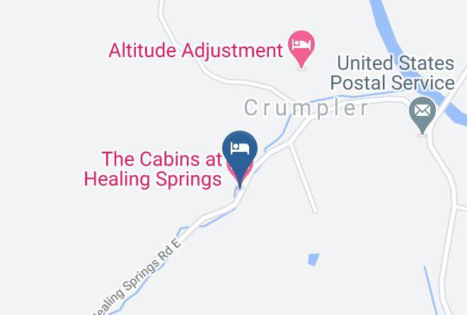 Ashe - The Cabins At Healing Springs Maps