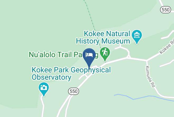 Kauai - The Cabins At Kokee Maps