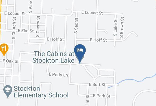 Cedar - The Cabins At Stockton Lake Maps