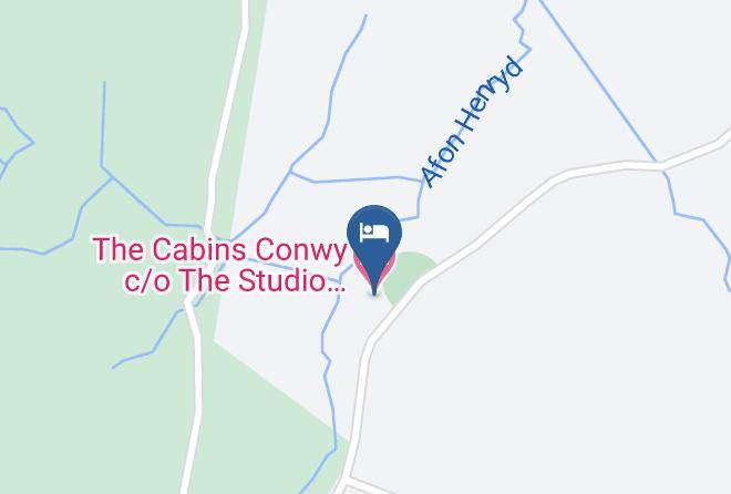 Conwy - The Cabins Conwy C O The Studio Llangelynin New Church Maps