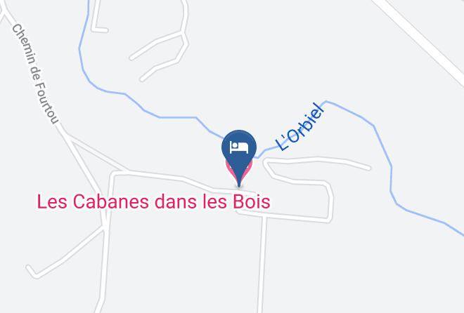 Aude - Les Cabanes Dans Les Bois Maps