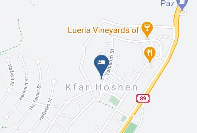 Safsufa Kfar Choshen - The Cabins Of Alkabetz Maps