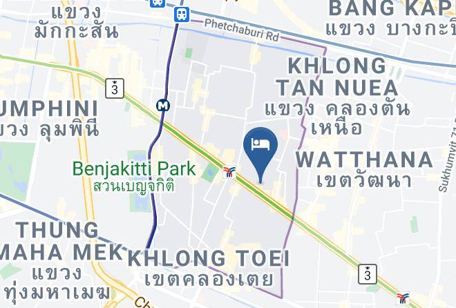 Watthana - The Cabochon Hotel Maps