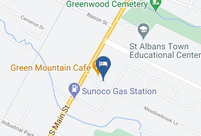 The Cadillac Motel Map