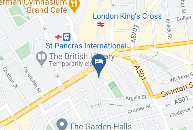 London - The California Hotel London Maps