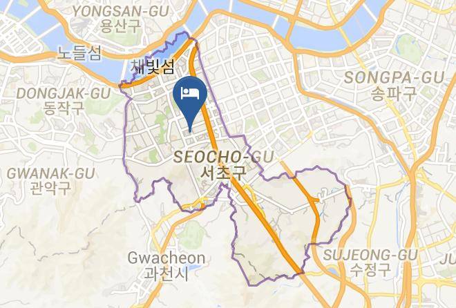 Seochogu - The California Hotel Seocho Maps