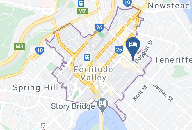 Brisbane - The Calile Hotel Maps