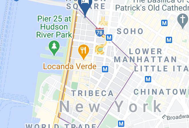 The Canal Park Inn Map