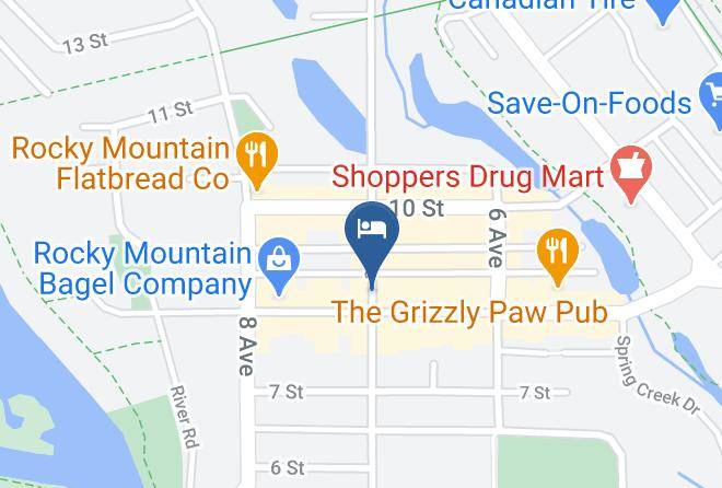 Division 15 - The Canmore Hotel Hostel Maps
