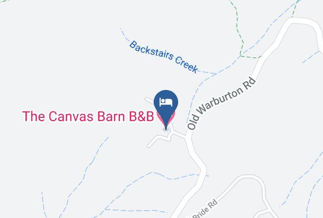 Yarra Ranges - The Canvas Barn B&b Maps