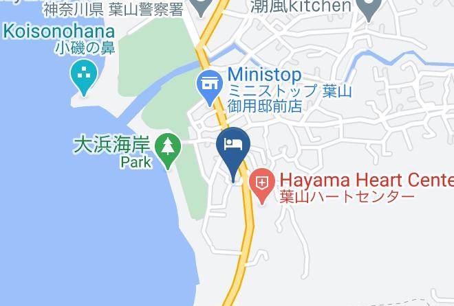 Hayama Townmiura District - The Canvas Hayama Park Maps