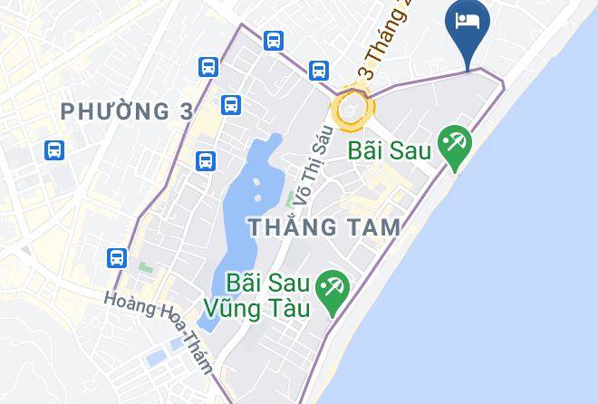 Vung Tau - The Cap Hotel Maps