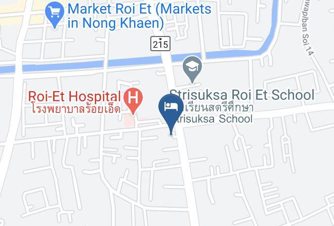 Amphoe Mueang Roi Et - The Capital Hotel Maps