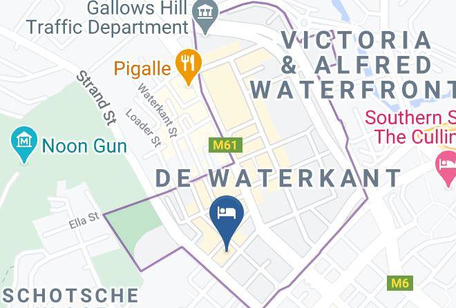 City Of Cape Town - The Capital Mirage Maps