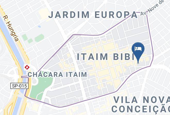 Sao Paulo Itaim Bibi - Grand Mercure Sp Itaim Bibi Ex The Capital Maps