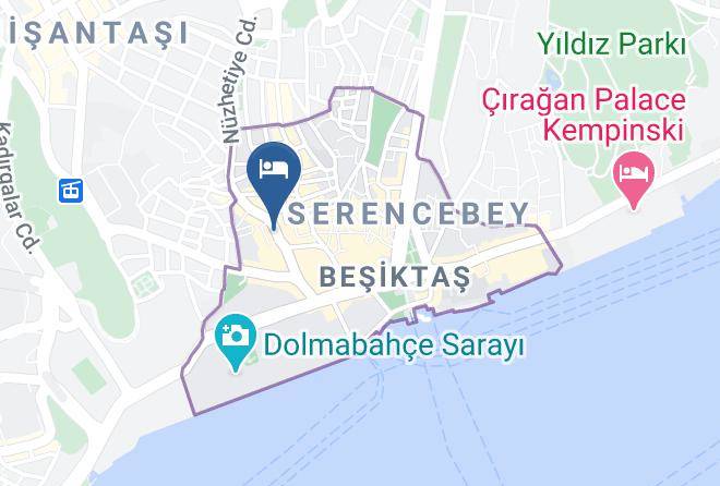 Besiktas - The Capital Hotel Maps