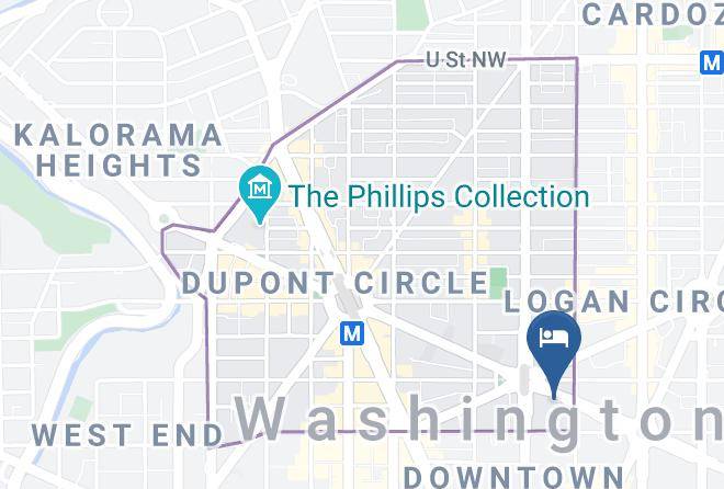 City Of Washington - The Capital Suites Maps