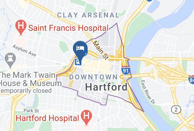 Hartford - The Capitol Hotel Ascend Hotel Collection Maps