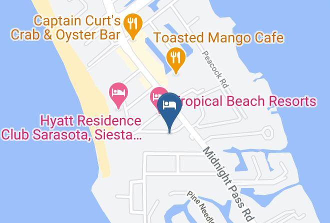 Sarasota - The Capri At Siesta Maps