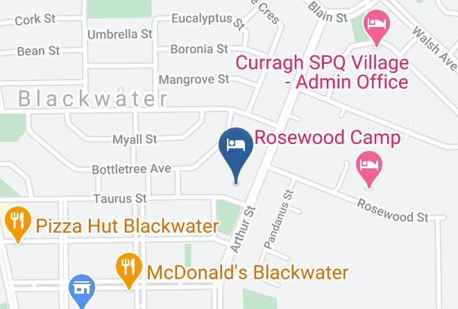 The Capricorn Hotel Map