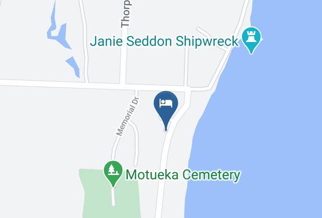 Motueka - The Captains Rose Bnb Maps