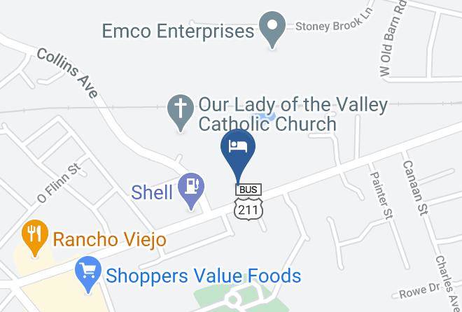 The Cardinal Inn Map