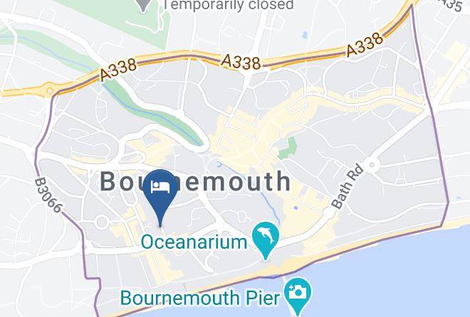 Bournemouth - The Carisbrooke Hotel Maps