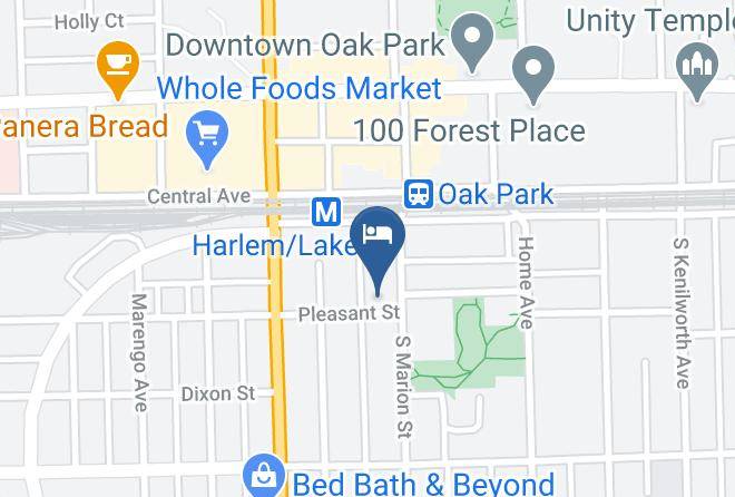 Cook - The Carleton Of Oak Park Hotel Maps