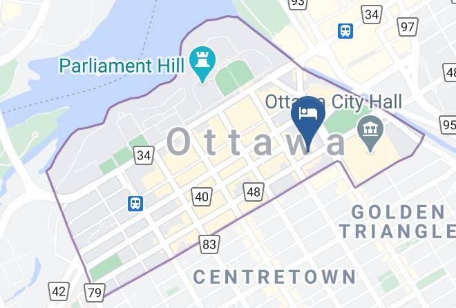 Ottawa - The Carleton Suite Hotel Maps