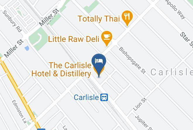Victoria Park - The Carlisle Hotel & Distillery Maps