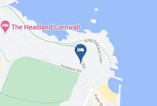 Cornwall - The Carlton Hotel Newquay Maps