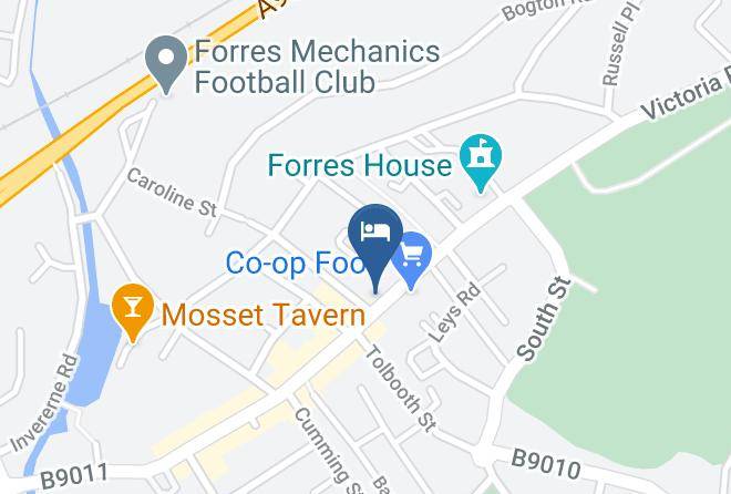 Moray - The Carlton Hotel Forres Maps
