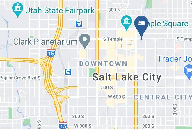 Salt Lake - The Carlton Hotel Maps