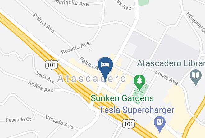 San Luis Obispo - The Carlton Hotel Maps