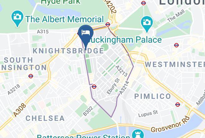 London - The Carlton Tower Jumeirah Maps