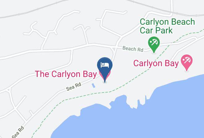 Cornwall - The Carlyon Bay Hotel Maps