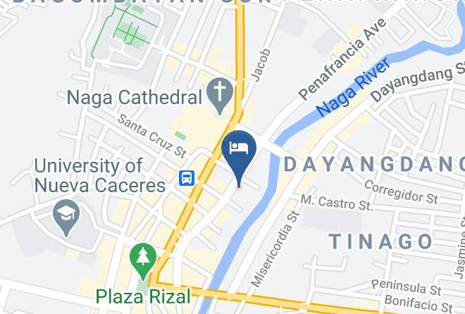 Camarines Sur - The Carmen Hotel Maps