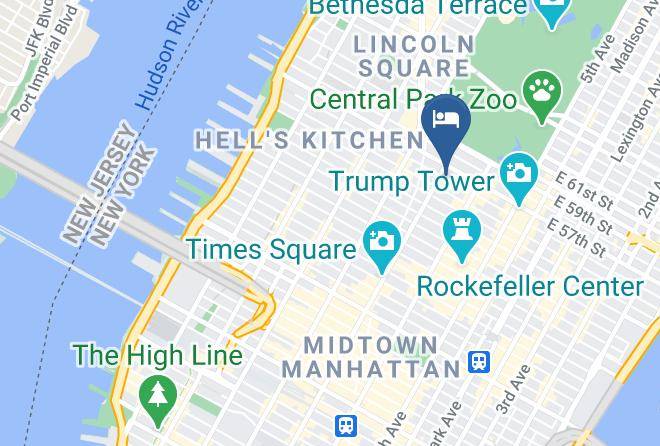 New York - The Carnegie Hotel Maps