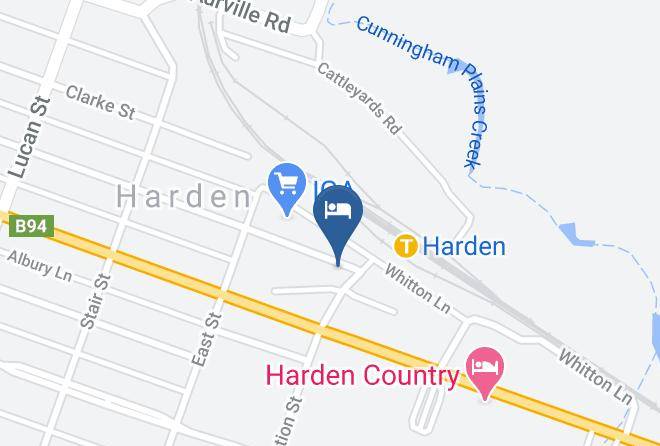 Hilltops - The Carrington Hotel Maps