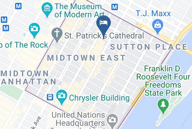 New York - Blue Angel Hotel NYC Ascend Hotel Collection Maps