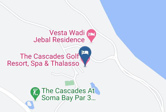 Safaga - The Cascades Golf Resort Spa & Thalasso Maps