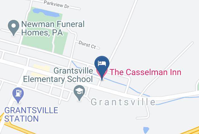 The Casselman Inn Map