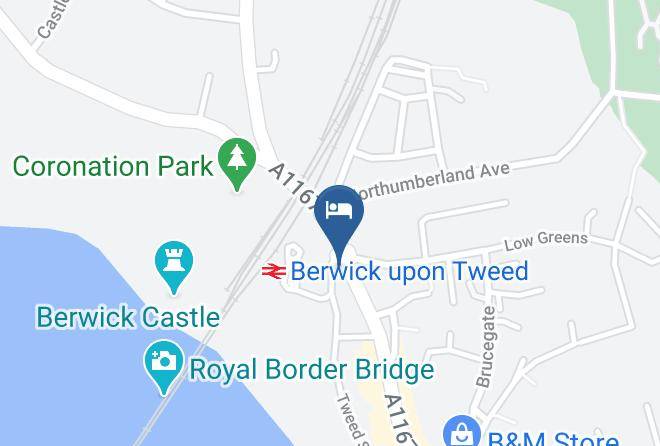 Northumberland - The Castle Hotel & Restaurant Maps
