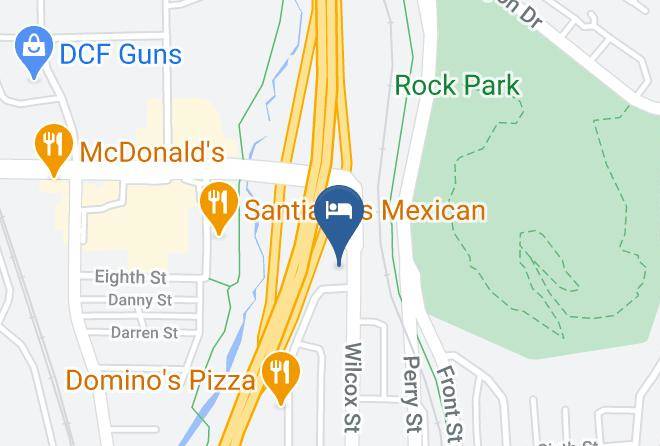 The Castle Pines Motel Map