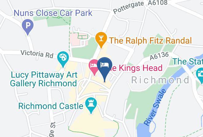 North Yorkshire - The Castle Tavern Maps