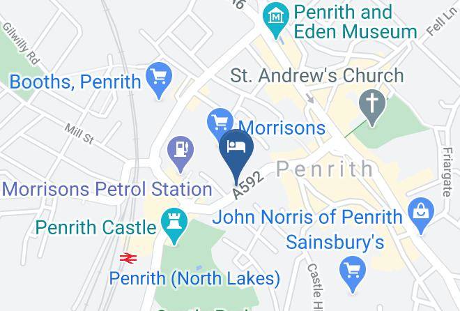 Cumbria - The Castlegate Arms Maps